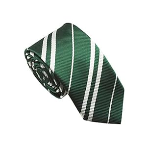 WOTOGOLD Cosplay Costumes unisex Men and Women Tie Slytherin Green