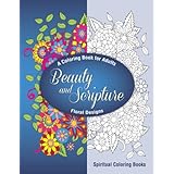 beauty and scripture a coloring book for adults