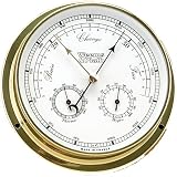 Weems & Plath Westport Collection Barometer, Thermometer and Hygrometer (Large)