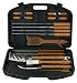 Mr. Bar-B-Q 94001X 18-Piece Stainless-Steel Barbecue Set with Storage Case
