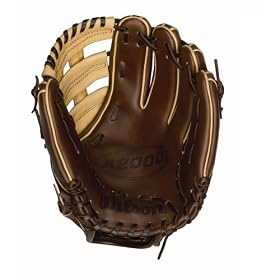Wilson A2000 Showcase Series Reinforced Dual Post Web Glove (11-Inch)