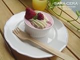ユーロ広場の白い泉 デザートプレート