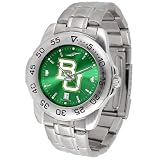Baylor Bears NCAA AnoChrome Sport Mens Watch (Metal Band)