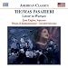 Classical Music : Thomas Pasatieri: Letter to Warsaw