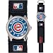 Chicago Cubs Future Star Youth Watch by Game Time(tm) - Black Adjustable