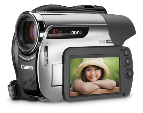 Where to buy Canon DC410 DVD Camcorder with 41x Optical Zoom