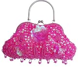 Women's Handbeaded Clutch Bag