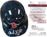 Mike Lowell Autographed Boston Red Sox Mini Helmet
