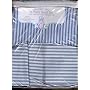 Toddler Bed Sheet Set - Chambray Stripe