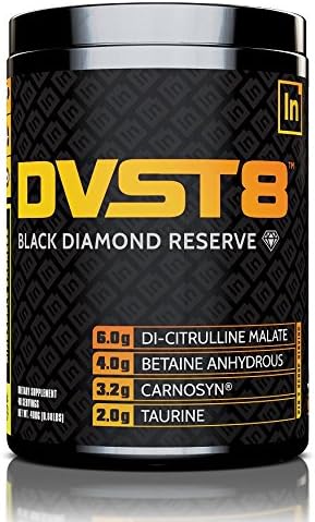 DVST8-BDR Black Diamond Reserve Pre-Workout Inspired Nutraceuticals 40 Servings (Strawberry Splash)
