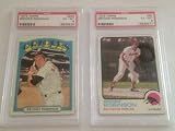 1972 and 1973 Brooks Robinson Topps Two Baseball Card Lot PSA 6