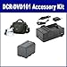 Sony DCR-DVD101 Camcorder Accessory Kit includes: SDNPQM71D Battery, SDM-101 Charger, ST80 Case