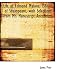 Life of Edmond Malone, Editor of Shakspeare, with Selections from His Manuscript Anecdotes