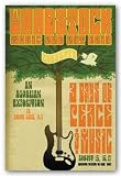WOODSTOCK RETRO ART 24X36 POSTER 3 DAYS PEACE 24815