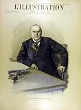 1898 Portrait Mac-Kinley United-States President Print