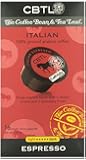 CBTL Italian Espresso Dark Capsules By The Coffee Bean & Tea Leaf, 16-Count Box