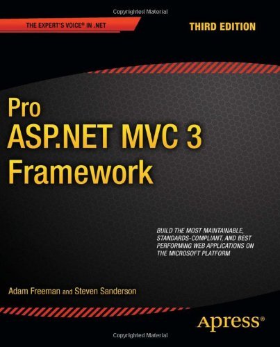 Pro ASP.NET MVC 3 Framework