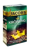 Jacobs Kronung Coffee, 8.81-Ounce Vacuum Packs (Pack of 4)