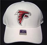 Size 7 3/4 White NFL Atlanta Falcons Fitted Cap / Hat