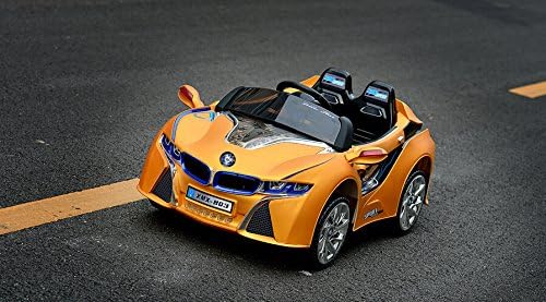 2016 Sport BMW I-8 Style Powered Car For Kids Yellow