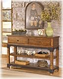 Murphy Rustic Brown Dining Room Server