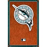 (22x34) Florida Marlins (New Logo) Sports Poster Print