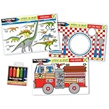 Melissa & Doug Fun Themes Placemat Bundle