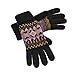 Yan & Lei Women's Knitted Winter Gloves with Roll Up Cuffs
