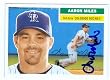 Aaron Miles autographed Baseball Card (Colorado Rockies) 2005 Topps Heritage #239