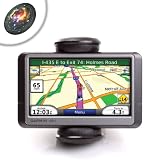 USA Gear In-Car Auto AirVent Mounting System for Garmin nuvi 2460LMT / 1690 / 1490LMT / 1490T / 1450LMT / 1350LMT / 1300LM / 1300 / 265WT / 255W and more - 3.5, 4.3, and 5.0 inch GPS Navigators