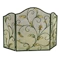 Fireplace Screen - Gold