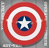  : CAPTAIN AMERICAS 1960'S SHIELD REPLICA