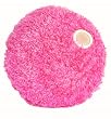 Pink Plush Round Speaker Pillow, for iPod/MP3 or Anything with a speaker jack