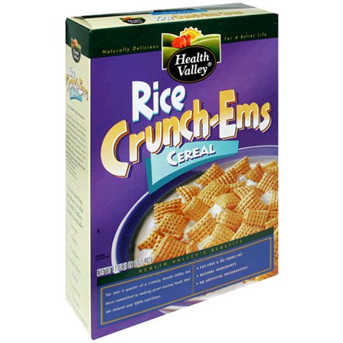 Health Valley Rice Crunchems Cereal, 14.25-Ounce Unit (Pack of 7)