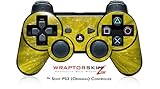Sony PS3 Controller Skin Stardust Yellow