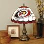 19" NHL Carolina Hurricanes Hockey Logo Tiffany Style Table Lamp