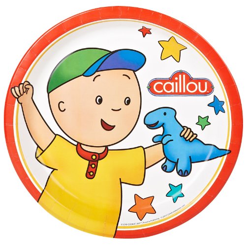 Caillou Dinner Plates (8) Party Supplies