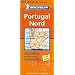 Carte REGIONAL Portugal Nord