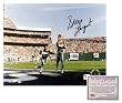 Steve Largent Seattle Seahawks NFL Hand Signed 8x10 Photograph Touchdown
