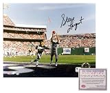 Steve Largent Seattle Seahawks NFL Hand Signed 8x10 Photograph Touchdown