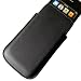 ABZ-S Leder Tasche f�r iPhone 4 schwarz