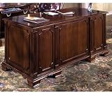66'' x 30'' Bordeaux Cherry Executive Desk Carrington Collection by DMI Furniture - 7689-34
