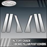 07-12 Acura Rdx 6Pc Chrome Pillar Post Covers