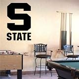 Ncaa Wall Mural Vinyl Sticker Sports Logos Michigan State Spartans (S397) Reviews
