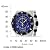 Invicta Men's 1882 Reserve Chronograph Blue Dial Stainless Steel Watch from Invicta