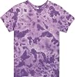 Bella Ladies' Tie-Dyed Crinkle Short Sleeve T-shirt