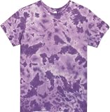 Bella Ladies' Tie-Dyed Crinkle Short Sleeve T-shirt