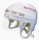 Detroit Red Wings Official NHL Mini Player Helmet (White)