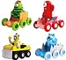 Yo Gabba Gabba Drivin Friends Bundle with Brobee Toodee Muno and Plex