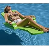 Texas Recreation Folding Baja II Pool Lounge - Blue One Size